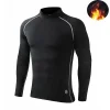 Men's Running T-Shirt Compression Shirt Long Sleeve Tee