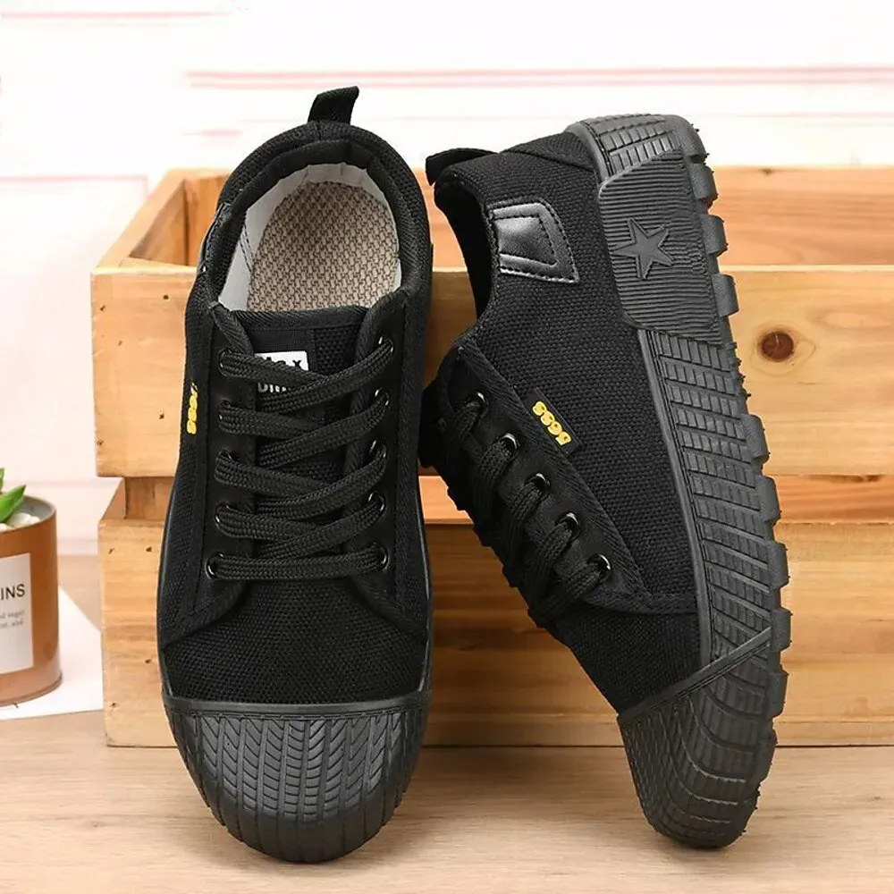 Men's Rugged Canvas Sneakers - Image 4