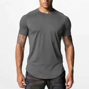 Men's Running T-Shirt Gym Shirt Short Sleeve Tee