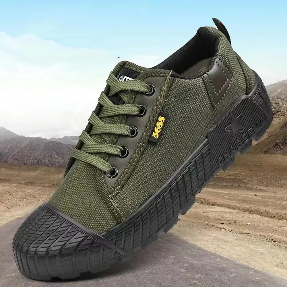 Men's Rugged Canvas Sneakers - Image 2