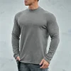 Men's Athletic Shirt Gym Shirt Fitness Shirt Padded