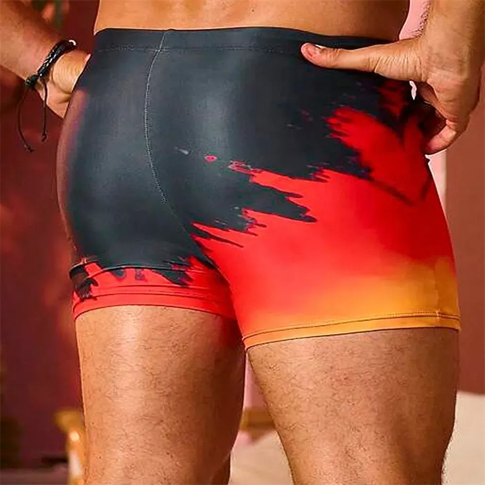 Men's Swim Trunks Swim Shorts Swimwear Bottoms Drawstring - Image 2