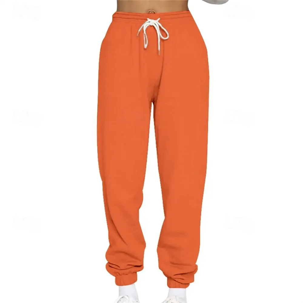 Women's Tracksuit Sweatsuit Activewear Set Fall Drawstring Pocket - Image 2