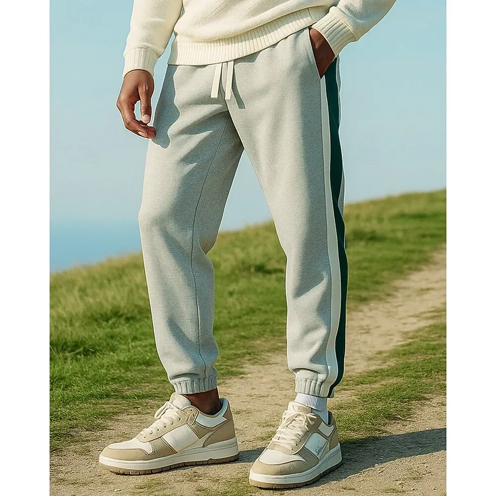 Men's Compression Shirt Fleece Base Layer Workout Tops - Image 7