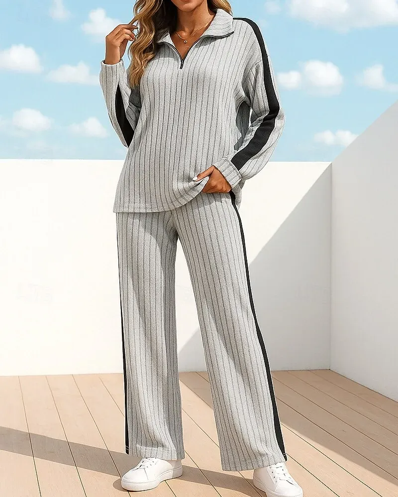 Women's Tracksuit Sweatpants Windproof Gym Training Running Sportswear