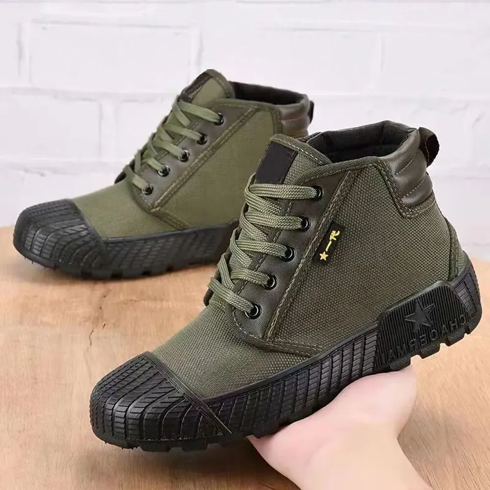 Men's Rugged Canvas Sneakers - Image 5