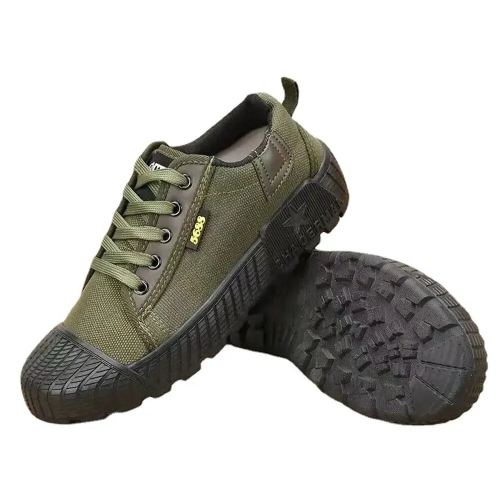 Men's Rugged Canvas Sneakers - Image 3