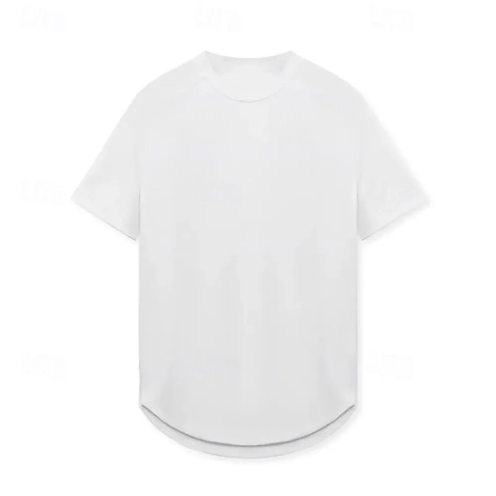 Men's Running T-Shirt Gym Shirt Short Sleeve Tee - Image 5